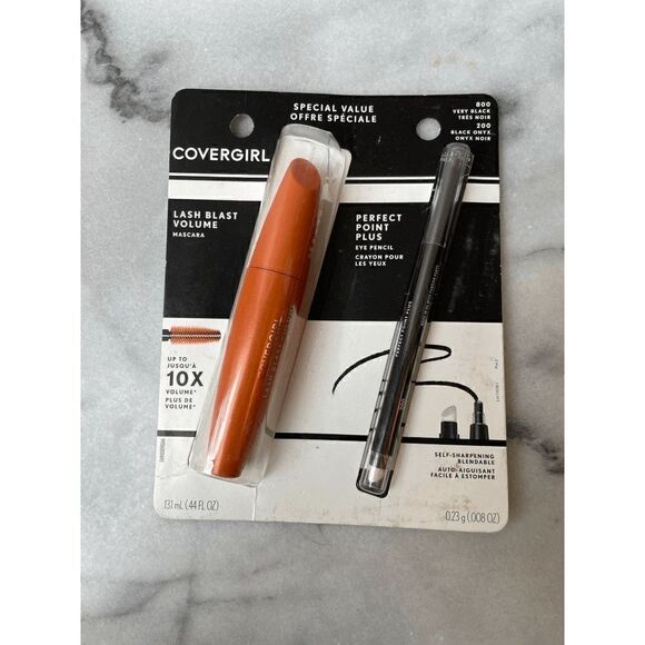 Covergirl Lash Blast Mascara Perfect Point Plus Eyeliner Duo - Picture 1 of 2